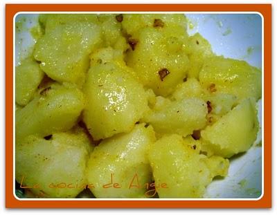 PATATAS CON AZAFRÁN