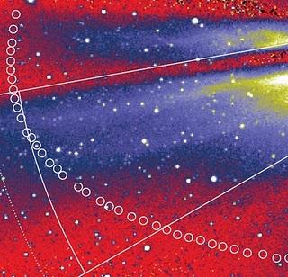 Imagen de la trayectoria de 3200 Phaethon