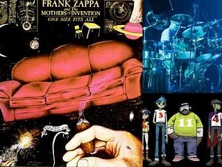 FRANK ZAPPA, CHESTER THOMPSON y GORILLAZ