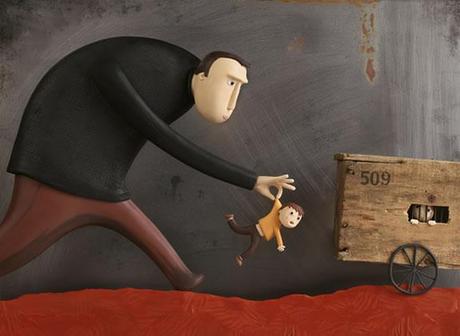 Irma Gruenholz :: ilustración con plastilina