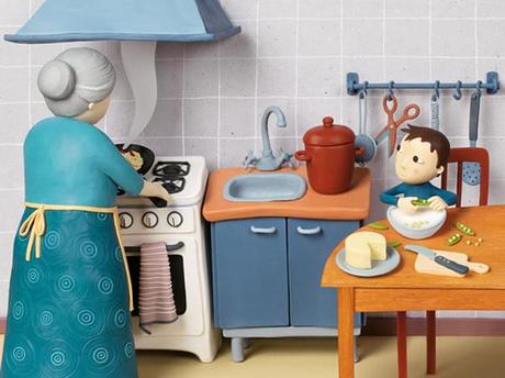 Irma Gruenholz :: ilustración con plastilina