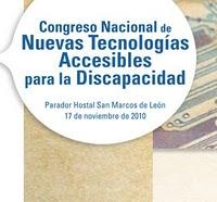 I Congreso Nacional de Nuevas Tecnologías Accesibles para la Discapacidad