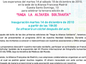 ALIANZA SOLIDARIA 2010 Alliance Française Madrid.