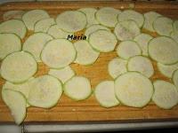 Calabacín relleno en tempura