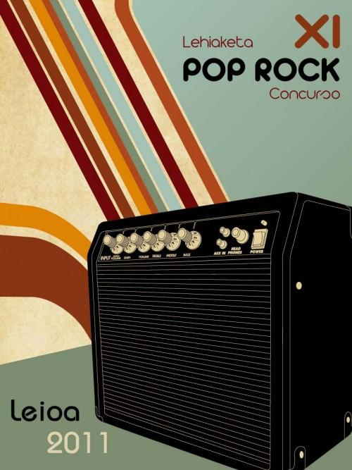 Cartel Pop Rock Leioa