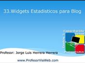 Widgets Estadisticos para Blog Video Nro.