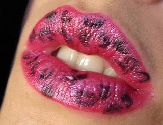 PASO A PASO LABIOS LEOPARDO PINK