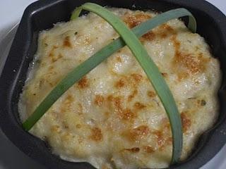 CONCHAS DE MERLUZA Y GAMBAS