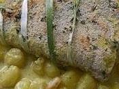 Cola merluza rellena