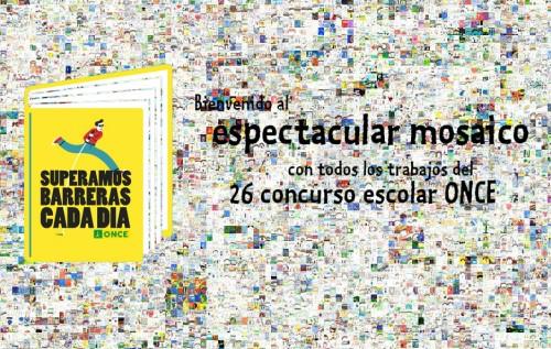 Mosaico infantil de la ONCE