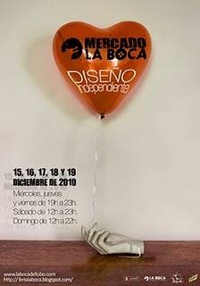 MERCADO LA BOCA – DISEÑO INDEPENDIENTE – DEL 15 AL 19 DE DICIEMBRE.