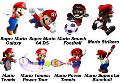 Super Mario en todas sus apariciones