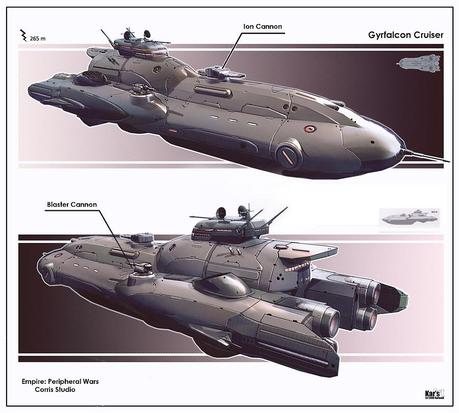 KaranaK – Diseños conceptuales de naves