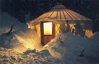 Cena en un yurt, sólo para aventureros