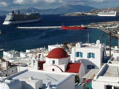 Celebrity Solstice. Santorini y Mikonos.