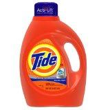 Tide HE Original Scent with Actilift, 100-Ounce Bottles (Pack of 4)