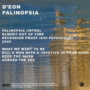 D'Eon : Palinopsia (Hippos in Tanks,2010)