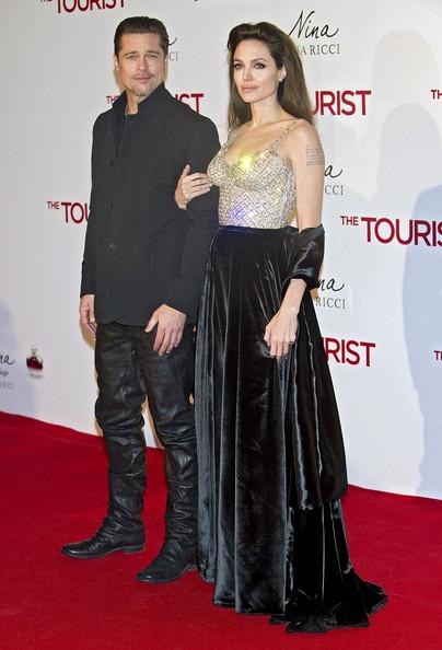 'The Tourist' Photocall in Madrid  - Angelina Jolie & Johnny Deep