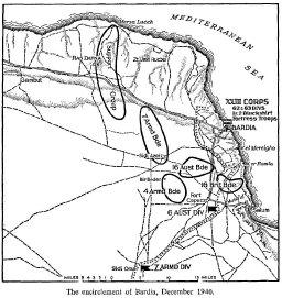 Bardia planta cara al asedio británico - 17/12/1940.