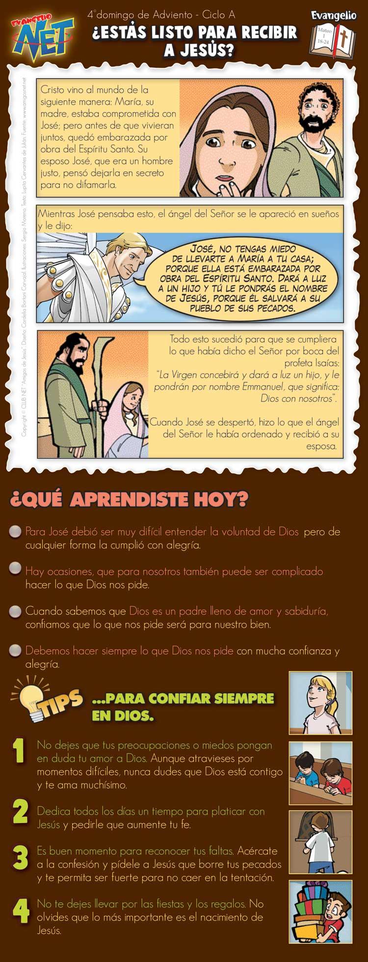 Evangelio Dominical: 19 de diciembre del 2010 (Cuarto domingo de Adviento)