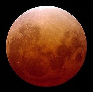 Fotografía del eclipse lunar de noviembre de 2003