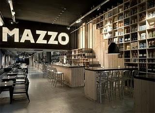 Restaurante Mazzo. Amsterdam.