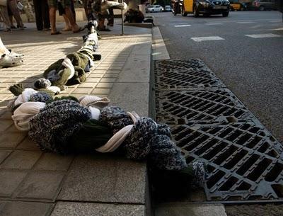 Hace frío...¡abriguemos las calles!