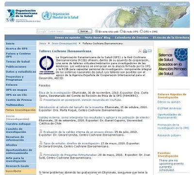 Material didactico de los seminarios virtuales para investigadores