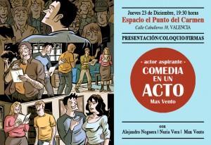 Presentación de Comedia en un Acto