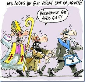 LOS ALTOS GRADOS DEL REAA DEL GODF SE MANIFIESTAN con el TEMA DE LA MIXTIDAD