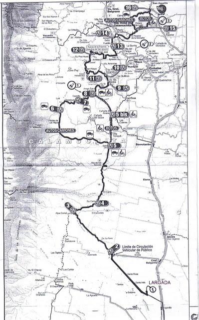 Dakar 2011: Zona de Espectadores y Recorrido por Córdoba