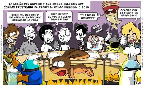 Tiras de Aniversario 02- La Legión del Espacio