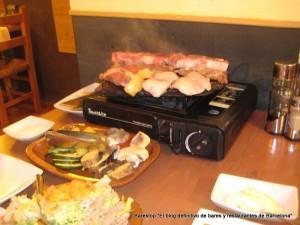 El Caliu de l’Eixample Menu a la piedra -carnes