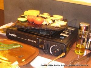 El Caliu de l’Eixample Menu a la piedra-verduras