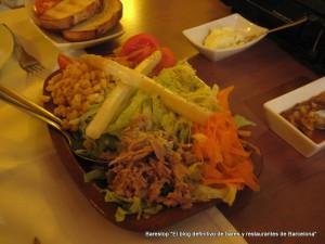 El Caliu de l’Eixample Ensalada Caliu