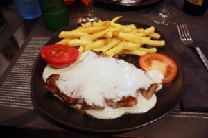 Cal Galan “Las anchoas de la Escala” Entrecot al roquefort