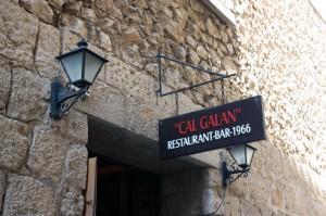 Cal Galan “Las anchoas de la Escala” Entrada Cal Galan