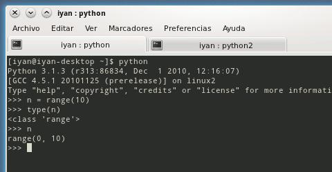 Rangos infinitos con itertools en Python