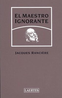 Enseñar sin explicar, entrevista a Jacques Ranciére