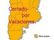 Cerrado vacaciones.
