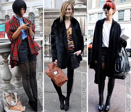 Tendencia: los shorts de cuero Tendencia: los shorts de cuero