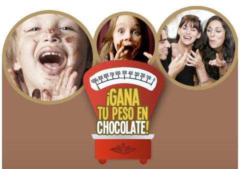 Tu peso en chocolate