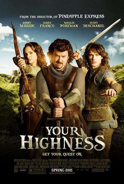 Nuevo poster de Your Highness con Natalie Portman y James Franco