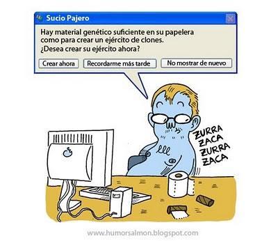 Julio Serrano :: humor salmón