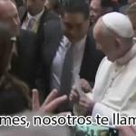 Se burlan del JM Carreras por presunto desplante del Papa Francisco