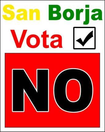 Casa por Casa, puerta a puerta, DEMOCRATAS hace campaña por el NO en San Borja