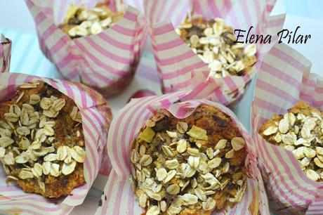 Muffins de avena y pedacitos de chocolate contra la vorágine sanvalentinesca