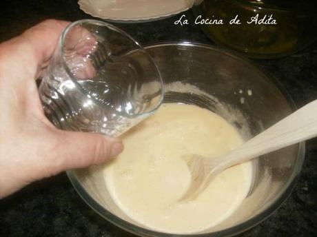 Bizcocho  con ron y vainilla