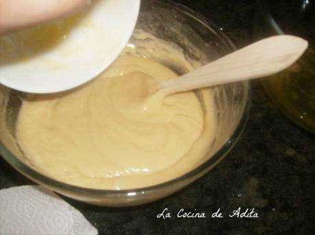 Bizcocho  con ron y vainilla