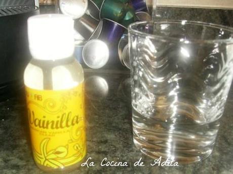 Bizcocho  con ron y vainilla